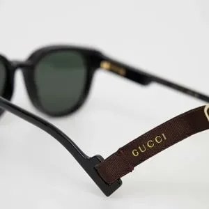 サングラス Gucci Sunglasses GG1237SA 001 Strap Detachable Asian Fit GG1237SA Asian Fit sunglasses Black | SmartBuyGlasses US